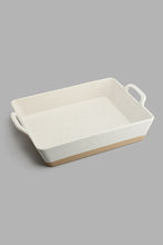 Load image into Gallery viewer, Redtag-Off-White-Rectangle-Baking-Dish-(Large)-Bakeware-Home-Dining-
