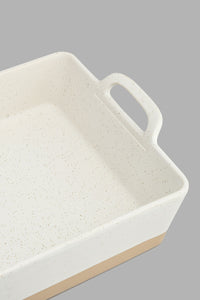 Redtag-Off-White-Rectangle-Baking-Dish-(Large)-Bakeware-Home-Dining-