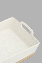 تنزيل الصورة على معرض الصور، Redtag-Off-White-Rectangle-Baking-Dish-(Medium)-Bakeware-Home-Dining-
