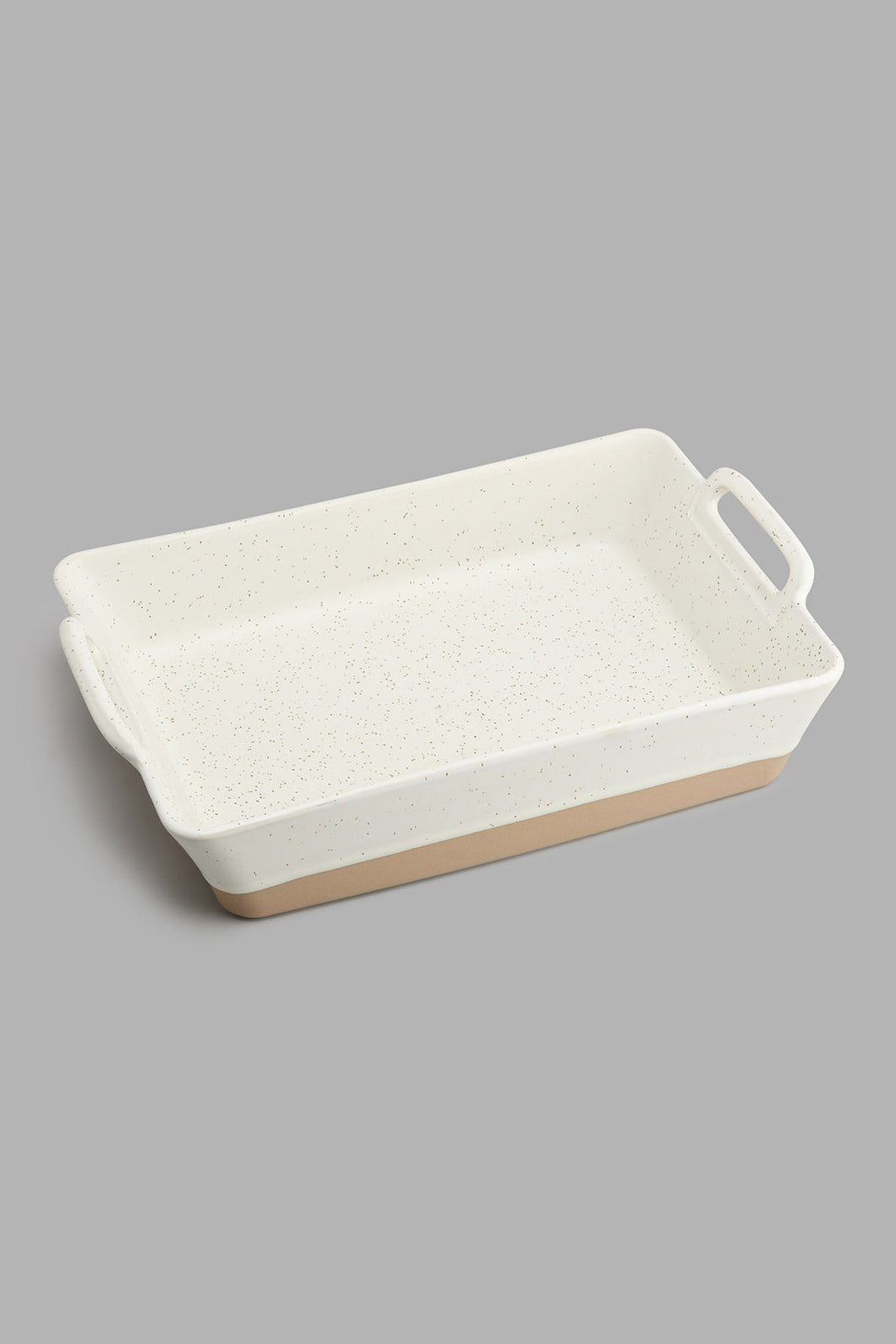 Redtag-Off-White-Rectangle-Baking-Dish-(Small)-Bakeware-Home-Dining-