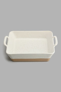 Redtag-Off-White-Square-Baking-Dish-Bakeware-Home-Dining-