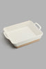 Redtag-Off-White-Square-Baking-Dish-Bakeware-Home-Dining-