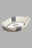 Redtag-Off-White-Oval-Baking-Dish-(Small)-Bakeware-Home-Dining-