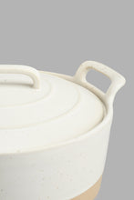 Load image into Gallery viewer, Redtag-Off-White-Round-Casserole-With-Lid-Bakeware-Home-Dining-
