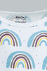 Redtag-Yellow--And-Grey-Animal-Print-5-Piece-Pack-Body-Suit-Bodysuits-Baby-0 to 12 Months