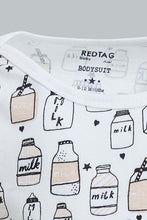 Load image into Gallery viewer, Redtag-White-And-Black-Mono-Chrome-5-Piece-Pack-Body-Suit-Bodysuits-Baby-0 to 12 Months
