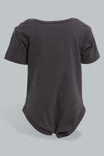 Load image into Gallery viewer, Redtag-White-And-Black-Mono-Chrome-5-Piece-Pack-Body-Suit-Bodysuits-Baby-0 to 12 Months
