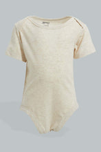 Load image into Gallery viewer, Redtag-White-And-Black-Mono-Chrome-5-Piece-Pack-Body-Suit-Bodysuits-Baby-0 to 12 Months

