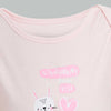 Redtag-Pink-Bunny-5-Piece-Pack-Body-Suit-Bodysuits-Baby-0 to 12 Months