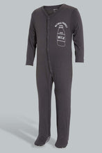 Load image into Gallery viewer, Redtag-White-And-Black-Mono-Chrome-3-Piece-Pack-Sleep-Suit-Sleepsuits-Baby-0 to 12 Months
