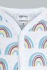 Redtag-Yellow--And-Grey-Animal-Print-3-Piece-Pack-Sleep-Suit-Sleepsuits-Baby-0 to 12 Months