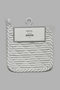 Redtag-Assorted--Stripe-Pot-Holder-Pot-Holders-Home-Dining-