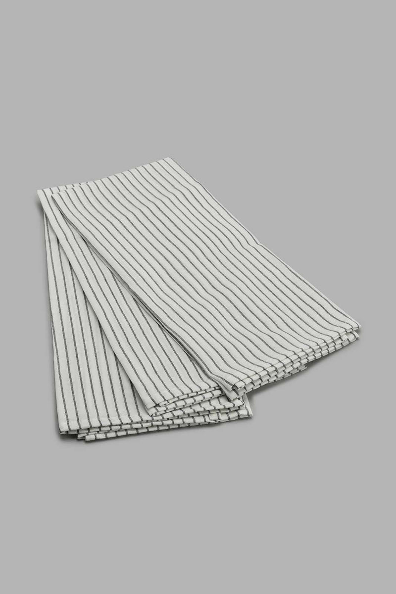 Redtag-Assorted--Stripe-Tea-Towel-Set-(3-Piece)-Kitchen-Towels-Home-Dining-