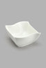 Redtag-White-Square-Bowl-With-Bamboo-Tray-(4-Piece)-Colour:White,-Filter:Home-Dining,-HMW-DIN-Serving-Dish,-New-In,-New-In-HMW-DIN,-Non-Sale,-S22A,-Section:Homewares-Home-Dining-