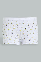 Load image into Gallery viewer, Redtag-White-Floral/Yellow-Boxer-Brief-(2Pack)-365,-Character,-Colour:Assorted,-Filter:Senior-Girls-(9-to-14-Yrs),-GSR-Briefs,-New-In,-New-In-GSR,-Non-Sale,-Section:Kidswear-Senior-Girls-9 to 14 Years
