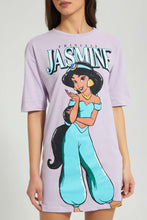 تنزيل الصورة على معرض الصور، Redtag-Lilac-Jasmine-Long-Line-Character-T-Shirt-Active-Tees-Women&#39;s-
