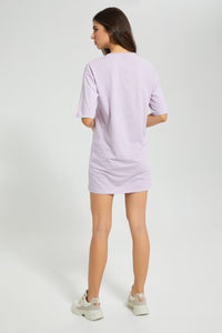 Redtag-Lilac-Jasmine-Long-Line-Character-T-Shirt-Active-Tees-Women's-