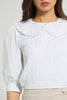 Redtag-White-Schiffli-Collar-Detail-Blouse-Blouses-Women's-