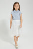 Redtag-White-Textured-Skirt-Colour:White,-Filter:Girls-(2-to-8-Yrs),-Girls-Skirts,-New-In,-New-In-GIR,-Non-Sale,-S22B,-Section:Kidswear-Girls-2 to 8 Years