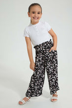 تنزيل الصورة على معرض الصور، Redtag-Multi-Colored-Printed-Trouser-With-Hair-Accessories-Colour:Assorted,-Filter:Girls-(2-to-8-Yrs),-Girls-Trousers,-New-In,-New-In-GIR,-Non-Sale,-S22A,-Section:Kidswear-Girls-2 to 8 Years
