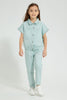 Redtag-Mint-Paper-Bag-Jean-Jeans-Baggy-Fit-Girls-2 to 8 Years