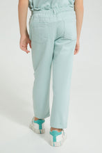 Load image into Gallery viewer, Redtag-Mint-Paper-Bag-Jean-Jeans-Baggy-Fit-Girls-2 to 8 Years
