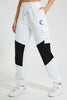 Redtag-White-Color-Block-Active-Pant-Colour:White,-Filter:Women's-Clothing,-New-In,-New-In-Women,-Non-Sale,-S22B,-Section:Women,-Women-Joggers-Women's-