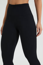 Load image into Gallery viewer, Redtag-Black-Seamsless-Pant-Colour:Black,-Filter:Women&#39;s-Clothing,-New-In,-New-In-Women,-Non-Sale,-S22B,-Section:Women,-Women-Joggers-Women&#39;s-
