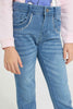 Redtag-Light-Wash-Pocket-Details-Jean-Jeans-Girls-2 to 8 Years