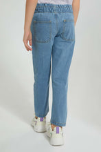 Load image into Gallery viewer, Redtag-Light-Wash-Front-Patch-Pocket-Jean-Colour:Light-Wash,-Filter:Girls-(2-to-8-Yrs),-Girls-Jeans,-New-In,-New-In-GIR,-Non-Sale,-S22A,-Section:Kidswear-Girls-2 to 8 Years
