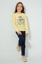 Load image into Gallery viewer, Redtag-Denim-Blue-Front-Patch-Pocket-Jean-Colour:Denim,-Filter:Girls-(2-to-8-Yrs),-Girls-Jeans,-New-In,-New-In-GIR,-Non-Sale,-S22A,-Section:Kidswear-Girls-2 to 8 Years
