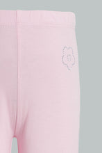 Load image into Gallery viewer, Redtag-Multi-Colored-Assorted-2-Pk-Boxer-Shorts-Legging-Leggings-Girls-2 to 8 Years
