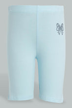 Load image into Gallery viewer, Redtag-Multi-Colored-Assorted-2-Pk-Boxer-Shorts-Legging-Leggings-Girls-2 to 8 Years
