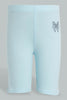 Redtag-Multi-Colored-Assorted-2-Pk-Boxer-Shorts-Legging-Leggings-Girls-2 to 8 Years