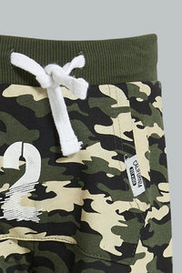 Redtag-Beige-And-Green-Camo-Printed-Active-Pant-(2-Pack)-Colour:Green,-Filter:Infant-Boys-(3-to-24-Mths),-Infant-Boys-Joggers,-New-In,-New-In-INB,-Non-Sale,-S22B,-Section:Kidswear-Infant-Boys-3 to 24 Months