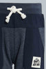 Redtag-Grey-And-Navy-Active-Pant-(2-Pack)-Joggers-Infant-Boys-3 to 24 Months