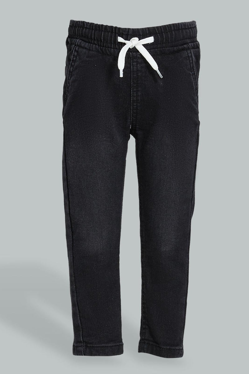 Redtag-Charcoal-Pull-On-Denim-Pant-Colour:Charcoal,-Filter:Infant-Boys-(3-to-24-Mths),-Infant-Boys-Jeans,-New-In,-New-In-INB,-Non-Sale,-S22B,-Section:Kidswear-Infant-Boys-3 to 24 Months