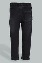 Load image into Gallery viewer, Redtag-Charcoal-Pull-On-Denim-Pant-Colour:Charcoal,-Filter:Infant-Boys-(3-to-24-Mths),-Infant-Boys-Jeans,-New-In,-New-In-INB,-Non-Sale,-S22B,-Section:Kidswear-Infant-Boys-3 to 24 Months
