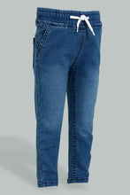 Load image into Gallery viewer, Redtag-Light-Wash-Pull-On-Denim-Pant-Colour:Darkwash,-Filter:Infant-Boys-(3-to-24-Mths),-Infant-Boys-Jeans,-New-In,-New-In-INB,-Non-Sale,-S22B,-Section:Kidswear-Infant-Boys-3 to 24 Months
