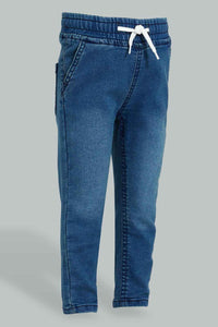 Redtag-Light-Wash-Pull-On-Denim-Pant-Colour:Darkwash,-Filter:Infant-Boys-(3-to-24-Mths),-Infant-Boys-Jeans,-New-In,-New-In-INB,-Non-Sale,-S22B,-Section:Kidswear-Infant-Boys-3 to 24 Months
