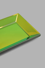 Load image into Gallery viewer, Redtag-Green-Glass-Decorative-Tray-Trays-Home-Decor-
