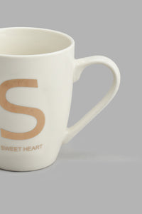 Redtag-Gold-Alphabet-Single-Mug-S-Sweet-Heart-Mugs-Home-Dining-