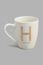 Load image into Gallery viewer, Redtag-Gold-Alphabet-Single-Mug-H-Handsome-Mugs-Home-Dining-
