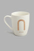 Redtag-Gold-Alphabet-Single-Mug-N-Natural-Mugs-Home-Dining-