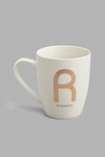 Load image into Gallery viewer, Redtag-Gold-Alphabet-Single-Mug-R-Romantic-Mugs-Home-Dining-
