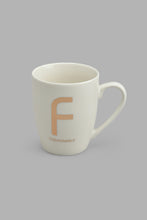 Load image into Gallery viewer, Redtag-Gold-Alphabet-Single-Mug-F-Fashionable-Mugs-Home-Dining-
