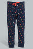 Redtag-Navy-And-Red-3-Pack-Pyjama-Set-Set-Pyjama-Sets-Infant-Boys-3 to 24 Months