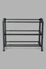 Grey 3 Tier Extendable Shoe Rack