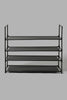 Redtag-Black-4-Tier-Shoe-Rack-Shoe-Racks-Home-Bathroom-