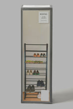 تنزيل الصورة على معرض الصور، Redtag-Black-10-Tier-Shoe-Rack-Shoe-Racks-Home-Bathroom-
